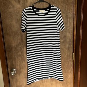 Michael Kors Striped T-Shirt Dress